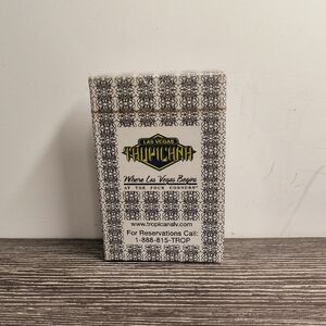 Las Vegas Playing Cards - Black and White